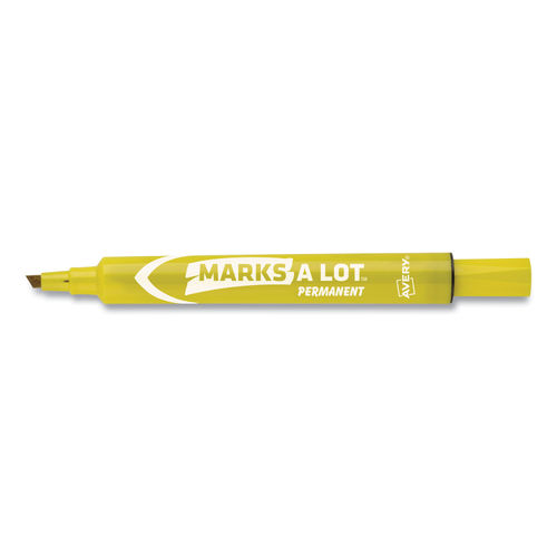 Avery Marks A Lot Permanent Markers, Large Desk-Style, 1 Brown