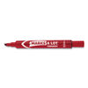 AVE07887 - MARKS A LOT Regular Desk-Style Permanent Marker, Broad Chisel Tip, Red, Dozen (7887)