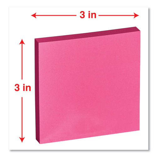 Universal Self-Stick Note Pads, 4 x 6, Lined, Assorted Pastel Colors, 100-Sheet, 5/Pk (UNV35616)