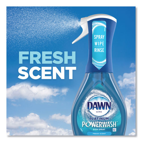 Dawn Powerwash Lemon Dish Spray, Liquid Dish Soap Starter Kit, 16 Fl Oz