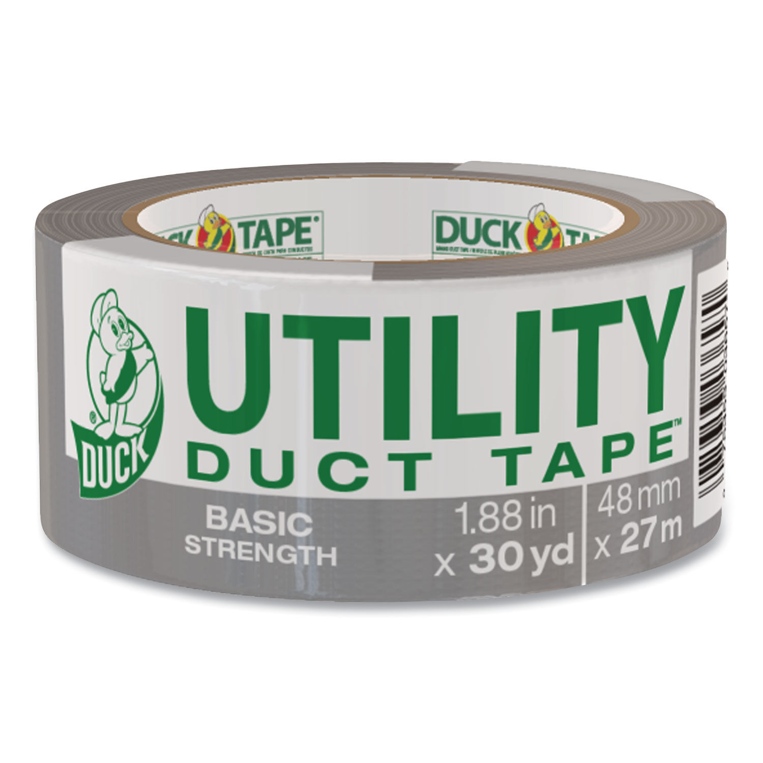 Duck Brand Advanced Strength 1.88 in x 45 yd Silver Duct Tape