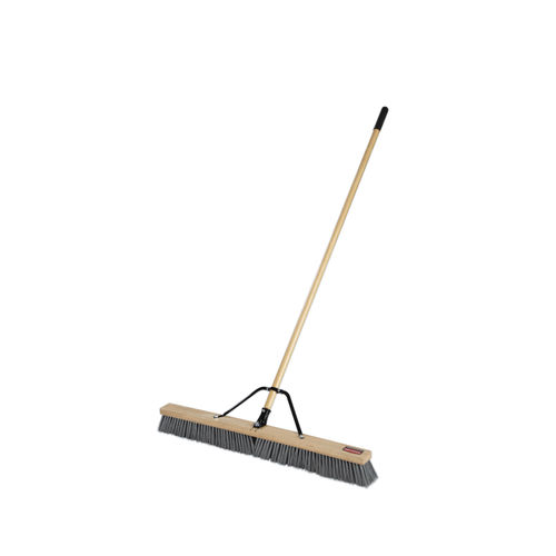 Rubbermaid Commercial Broom, Black