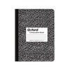 TOP63795 - Composition Book, Wide/Legal Rule, Black Marble Cover, (100) 9.75 x 7.5 Sheets