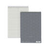 TOP80274 - Prism Steno Pads, Gregg Rule, Gray Cover, 80 Gray 6 x 9 Sheets, 4/Pack