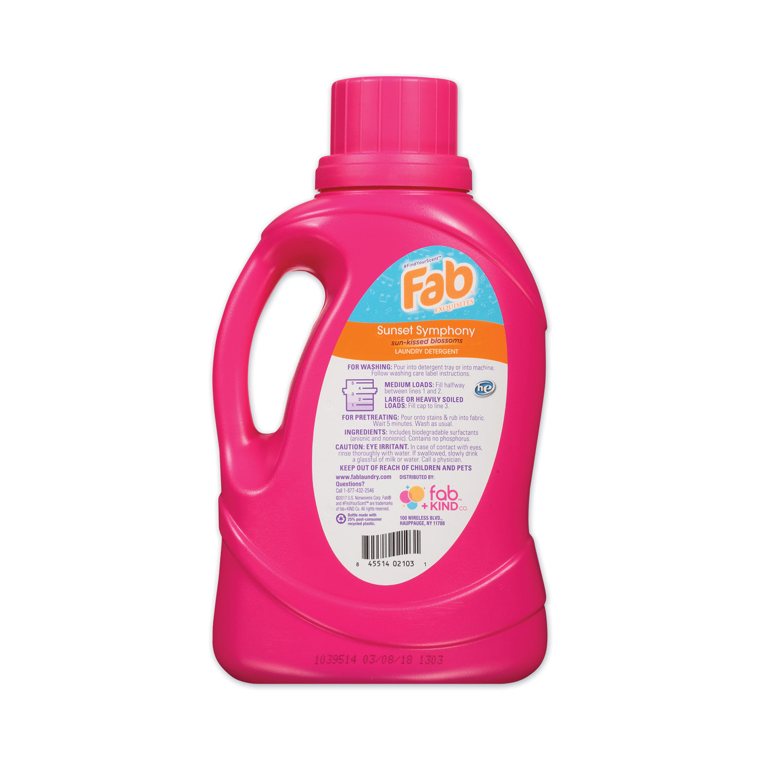 Laundry Detergent Liquid by Fab® PBCFABBB34