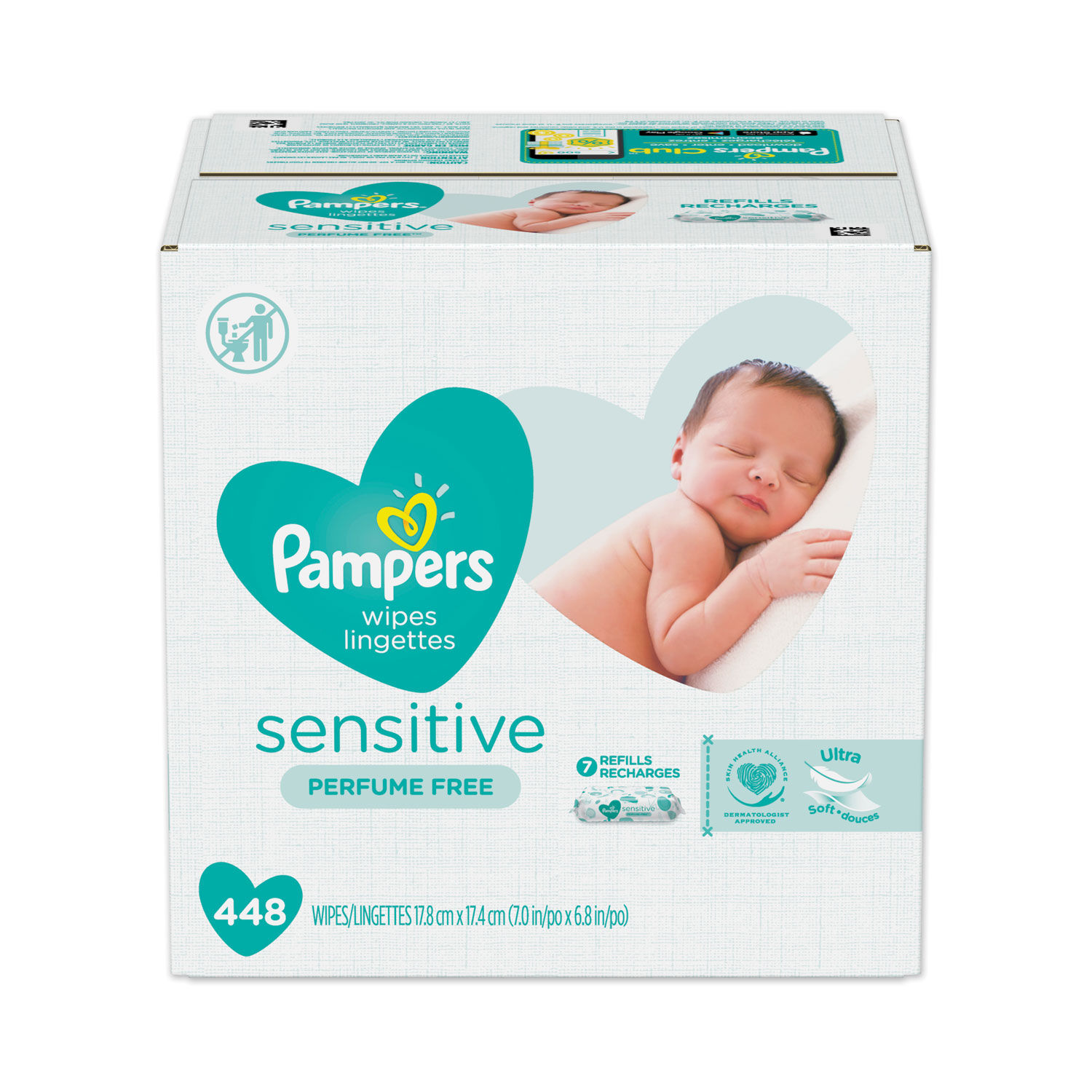 Sensitive Baby Wipes by Pampers® PGC19513CT | OnTimeSupplies.com