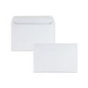 QUA37181 - Open-Side Booklet Envelope, #6 1/2, Hub Flap, Gummed Closure, 6 x 9, White, 500/Box