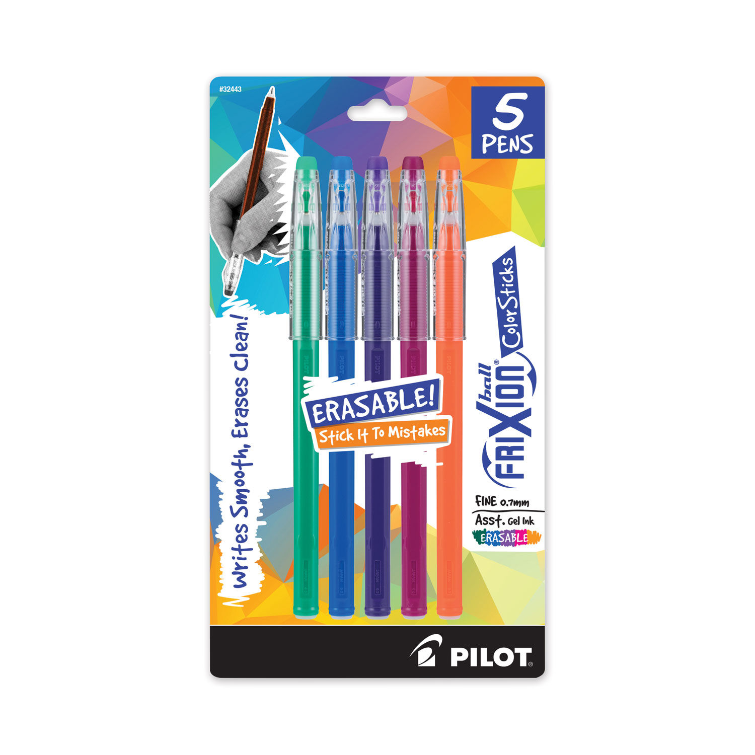 FriXion ColorSticks Erasable Gel Pen by Pilot® PIL32443