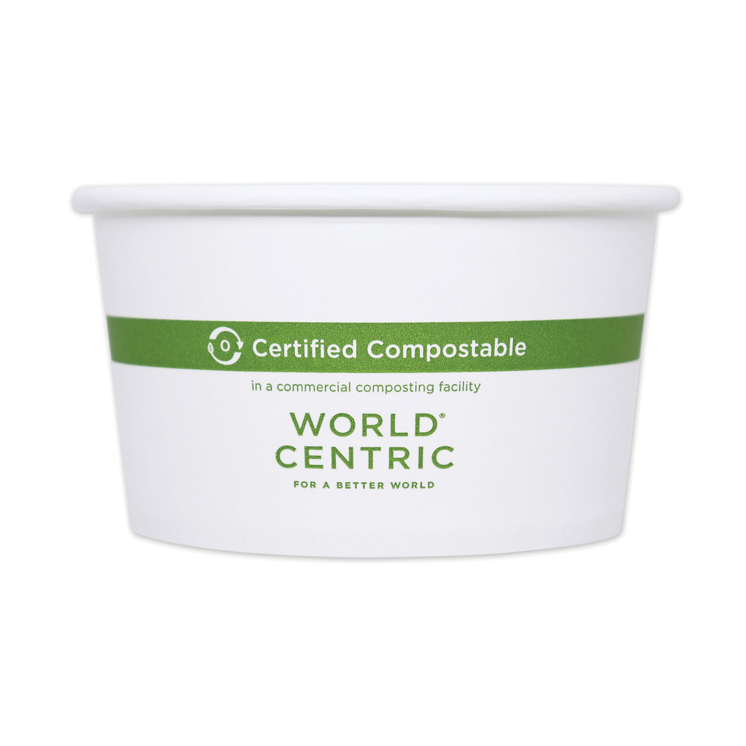 32 oz Compostable Containers with Lids, 5 count, World Centric