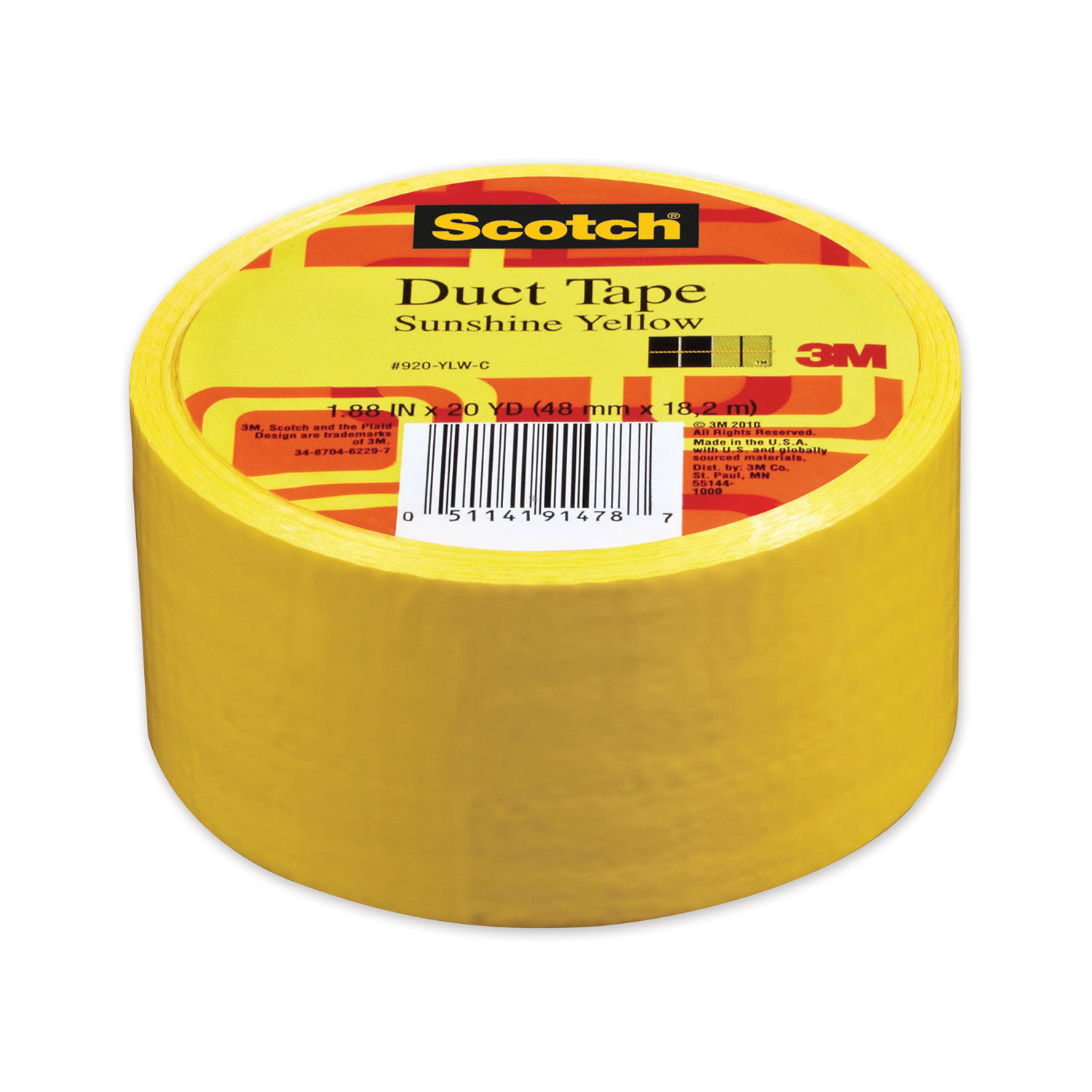 Scotch Duct Tape, Cherry Red