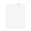 AVE12385 - Avery-Style Preprinted Legal Bottom Tab Dividers, 26-Tab, Exhibit L, 11 x 8.5, White, 25/Pack