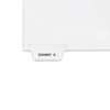 AVE11940 - Avery-Style Preprinted Legal Bottom Tab Divider, 26-Tab, Exhibit A, 11 x 8.5, White, 25/PK