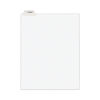 AVE11949 - Avery-Style Preprinted Legal Bottom Tab Divider, 26-Tab, Exhibit J, 11 x 8.5, White, 25/PK