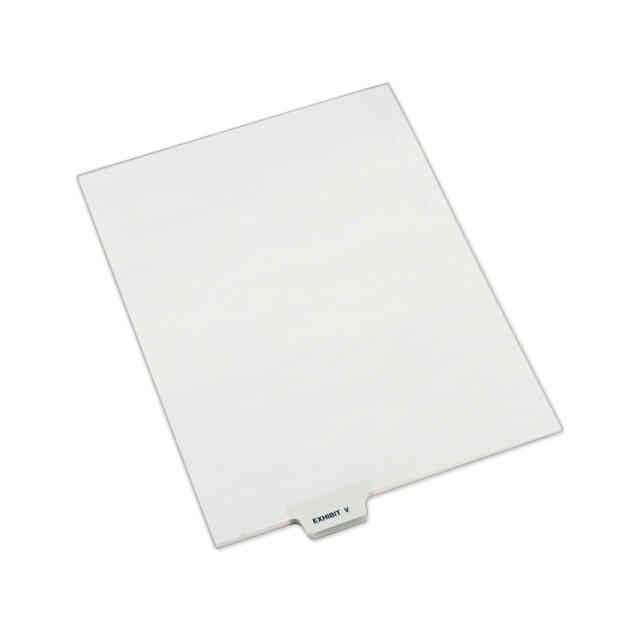 Avery-Style Preprinted Legal Side Tab Divider, 26-Tab, Exhibit R, 11 x 8.5, White, 25/Pack, (1388) Avery-Style Preprinted Legal Side Tab Divider, 26-Tab, Exhibit R, 11 x 8.5, White, 25/Pack, (1388)