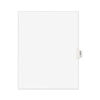 AVE01376 - Avery-Style Preprinted Legal Side Tab Divider, 26-Tab, Exhibit F, 11 x 8.5, White, 25/Pack, (1376)