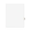 AVE01377 - Avery-Style Preprinted Legal Side Tab Divider, 26-Tab, Exhibit G, 11 x 8.5, White, 25/Pack