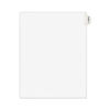 AVE01381 - Avery-Style Preprinted Legal Side Tab Divider, Exhibit K, Letter, White, 25/Pack, (1381)