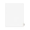 AVE01380 - Avery-Style Preprinted Legal Side Tab Divider, Exhibit J, Letter, White, 25/Pack, (1380)