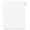 AVE01371 - Avery-Style Preprinted Legal Side Tab Divider, 26-Tab, Exhibit A, 11 x 8.5, White, 25/Pack, (1371)