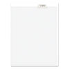 AVE11941 - Avery-Style Preprinted Legal Bottom Tab Divider, 26-Tab, Exhibit B, 11 x 8.5, White, 25/PK