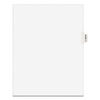 AVE01374 - Avery-Style Preprinted Legal Side Tab Divider, 26-Tab, Exhibit D, 11 x 8.5, White, 25/Pack, (1374)
