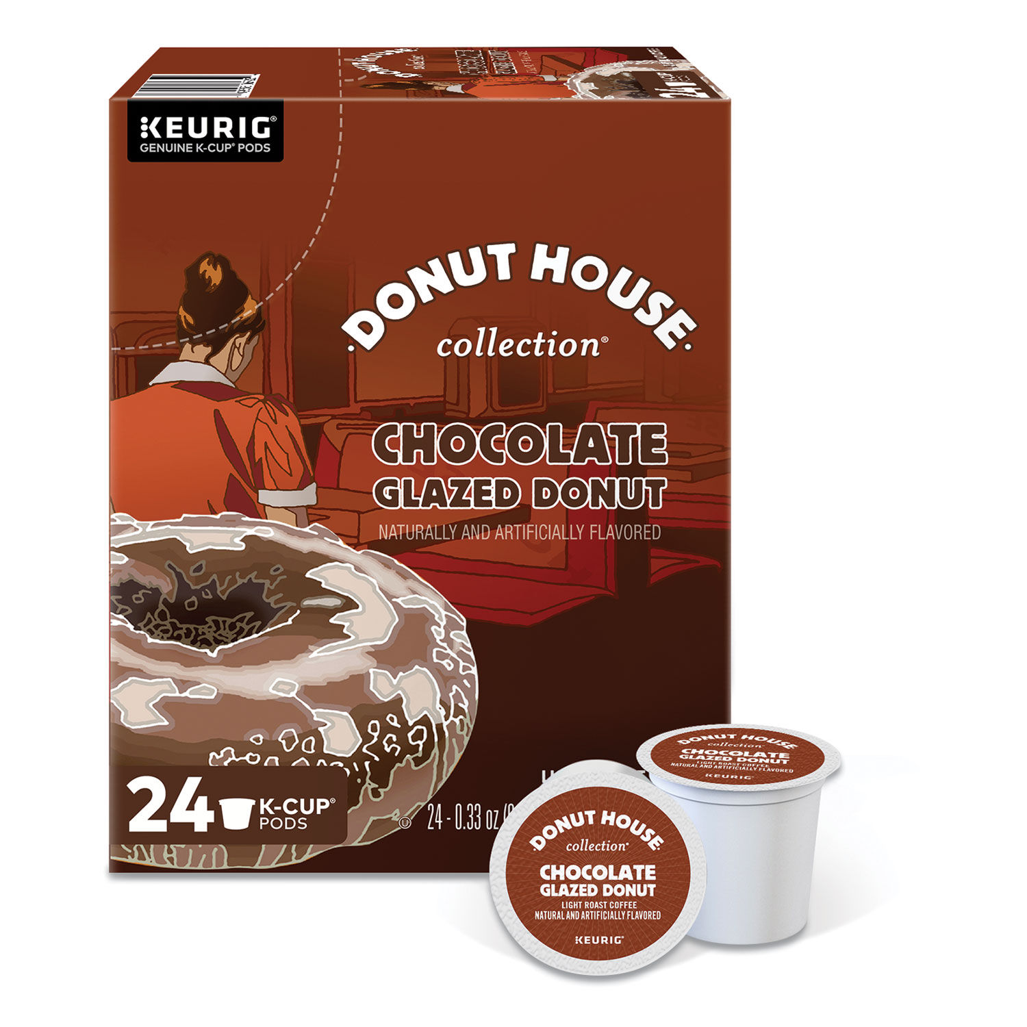 Chocolate Glazed Donut Coffee K-Cups by 