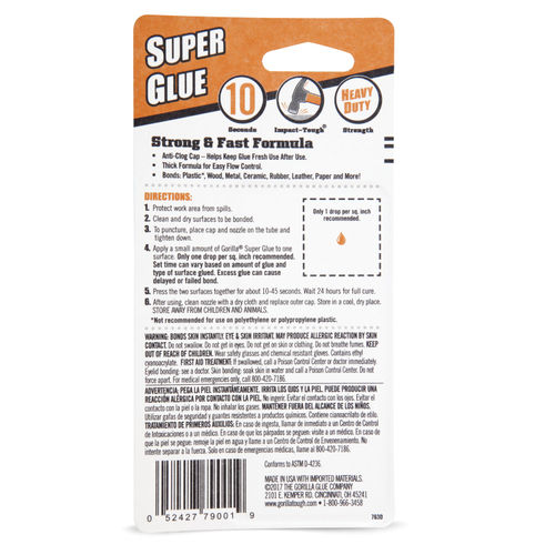 Buy Gorilla Dries Clear Wood Glue 4 Oz.