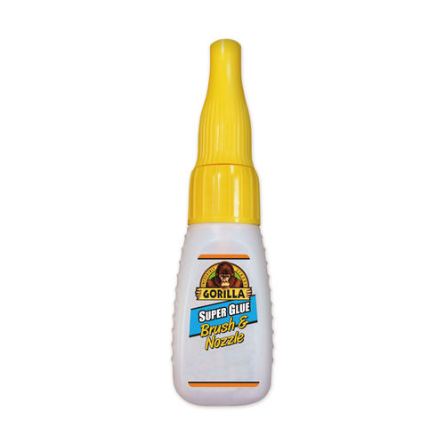 GOR7500101  Gorilla® 7500101 Super Glue with Brush and Nozzle