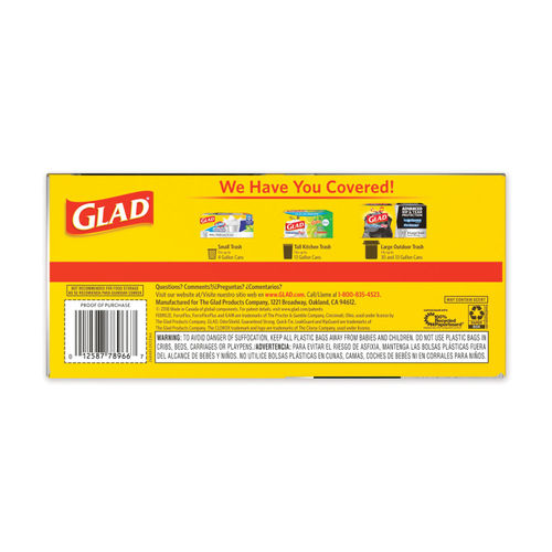 Reviews for Glad 30 Gal. Large Drawstring Kitchen Trash Bags (15-Count)