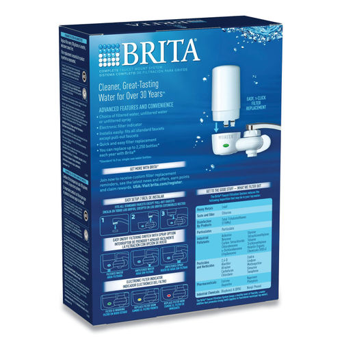 On Tap Faucet Water Filter System by Brita® CLO42201CT