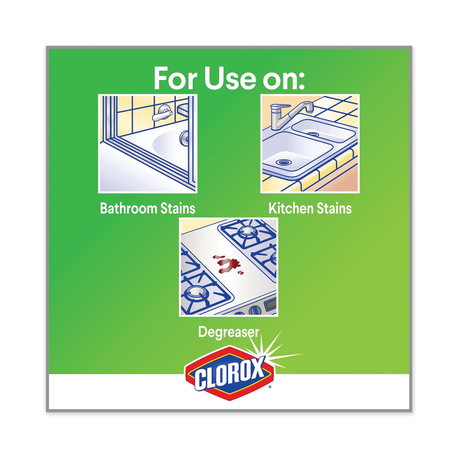 Clorox Clean-Up Cleaner + Bleach, 32 Oz Bottle, 9/Carton - CLO31221