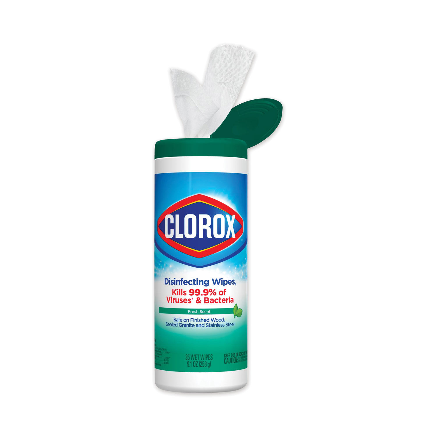 Glass Wipes by Clorox® CLO31094