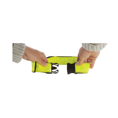 Shop Bookman Reflective Cross Belt Fluorescent Yellow