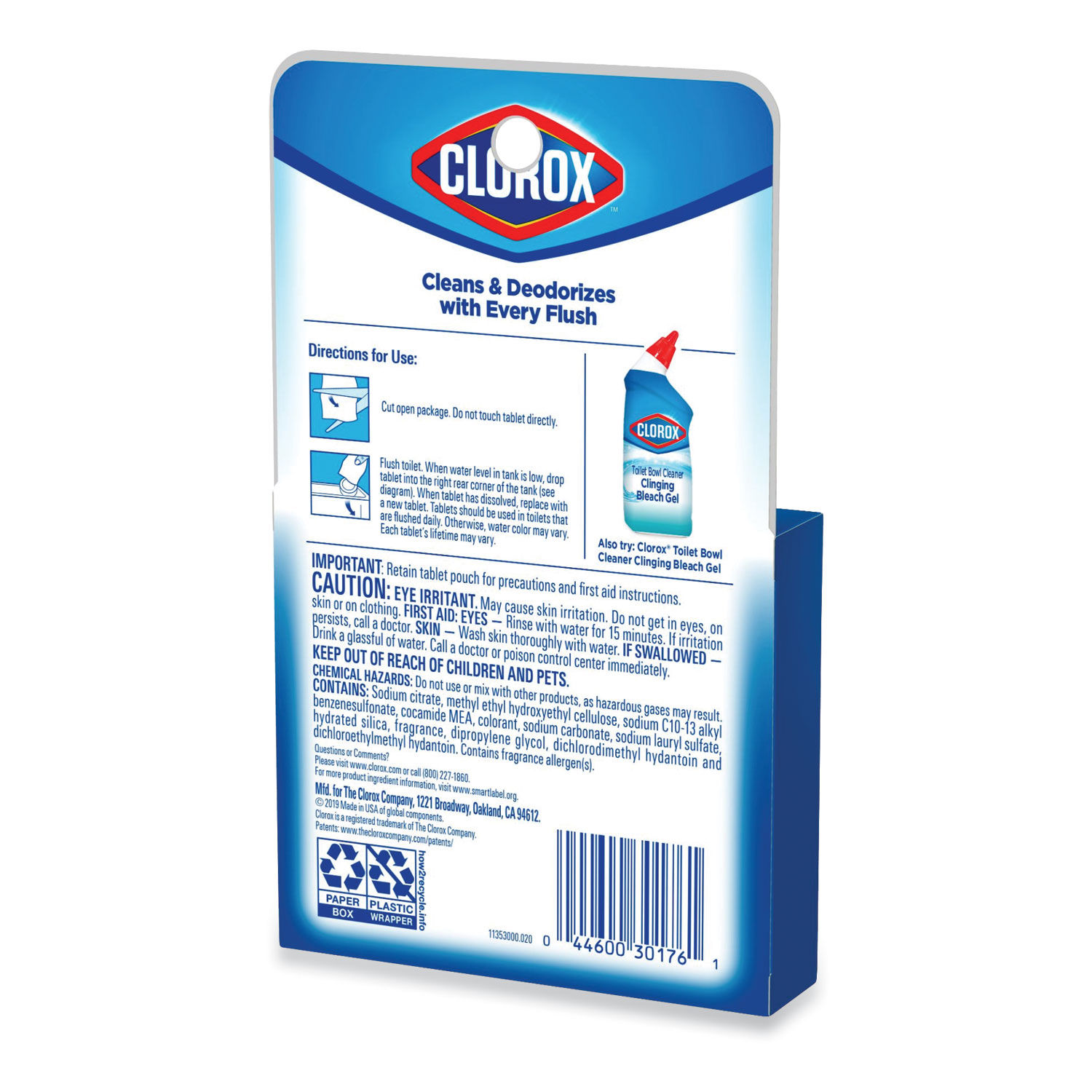 Clorox Toilet Bowl Cleaner With Bleach Bunzl Processor Division Koch Supplies