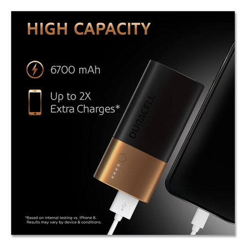 Rechargeable 6 by Duracell® DURDMLIONPB2