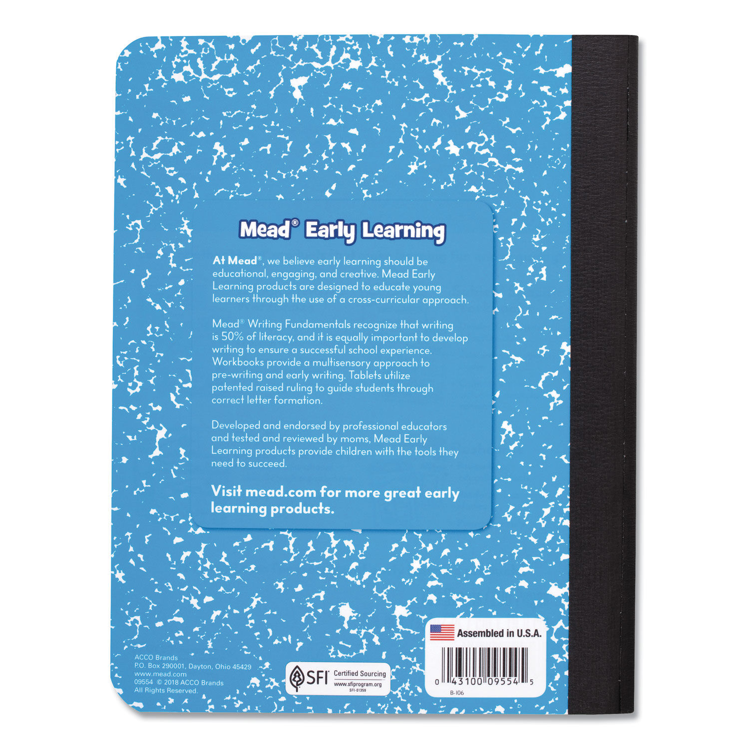 Mead Tablet, Primary Composition, 200 Pages, Grades K-2