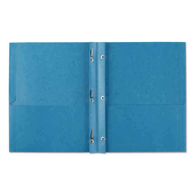 Two-Pocket Folder, Prong Fastener, 0.5