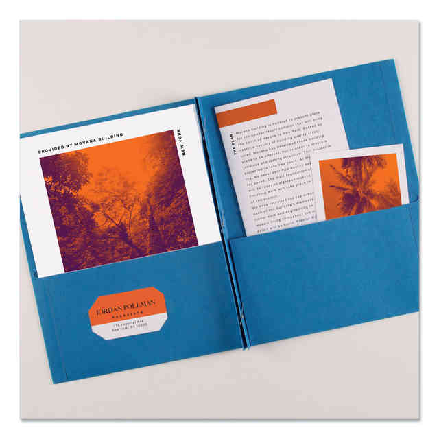 Two-Pocket Folder by Avery® AVE47976 | OnTimeSupplies.com