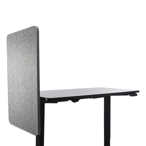 Under Desk Privacy Panel - Black | Mount It!