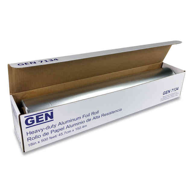 Genuine Joe Heavy-duty Aluminum Foil - 18 Genuine Joe Heavy-duty Aluminum Foil - 18