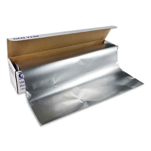Genuine Joe Heavy-duty Aluminum Foil - 18 Genuine Joe Heavy-duty Aluminum Foil - 18