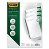 FEL5224301 - Futura Presentation Covers for Binding Systems, Frost, 11 x 8.5, Unpunched, 25/Pack