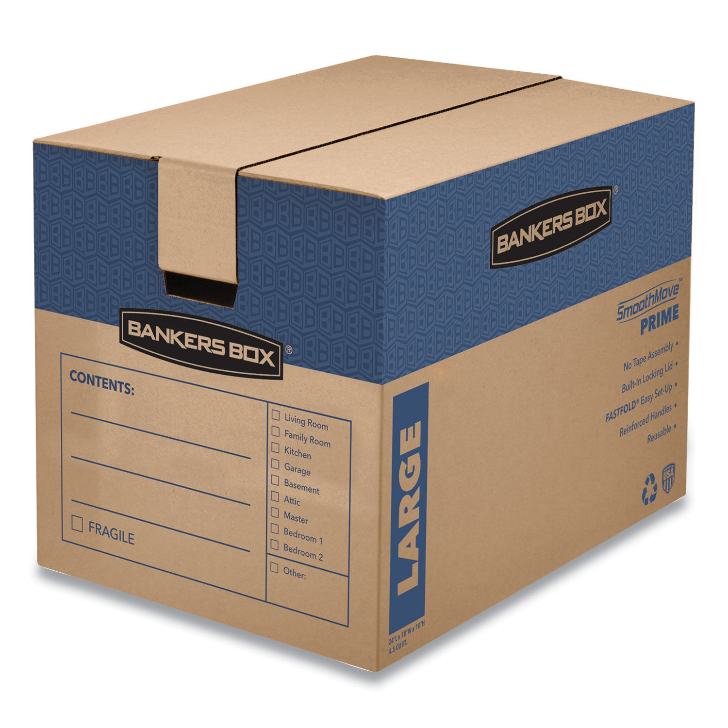 SmoothMove Prime Moving and Storage Boxes by Bankers Box® FEL0062901