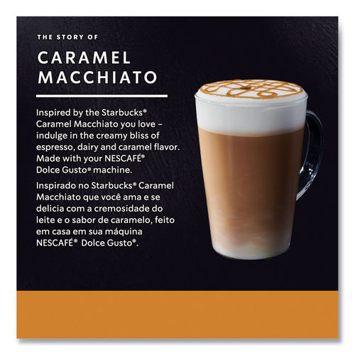 Starbucks Caramel Macchiato By Nescafé Dolce Gusto - 3 Box (36 Cups) –  CoffecUAE