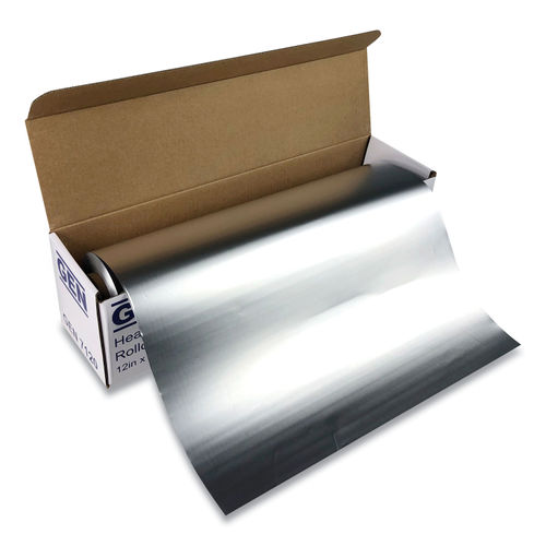 Boardwalk Extra Heavy-Duty Aluminum Foil Roll, Silver