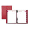 REDCB389CRED - CoilPro Ruled Daily Planner, 8.25 x 5.75, Red Cover, 12-Month (Jan to Dec): 2024