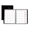 REDCB1200BLK - Essential Collection 14-Month Ruled Monthly Planner, 8.88 x 7.13, Black Cover, 14-Month (Dec to Jan): 2023 to 2025