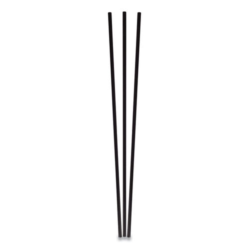 1000 Ct Stirrers Plastic Coffee Bar Black Straw Cocktail Sip Sticks Straws  5