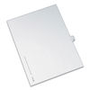 AVE82209 - Preprinted Legal Exhibit Side Tab Index Dividers, Allstate Style, 10-Tab, 11, 11 x 8.5, White, 25/Pack