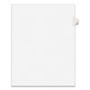 AVE01405 - Preprinted Legal Exhibit Side Tab Index Dividers, Avery Style, 26-Tab, E, 11 x 8.5, White, 25/Pack, (1405)